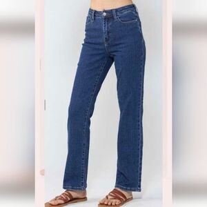 Judy Blue High Waist Straight Leg Denim Jean